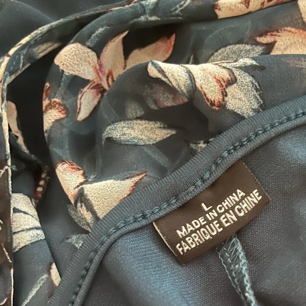 City Chic Jade Blossom High-Low Maxi Dress Size 20 - Picture 3 of 6